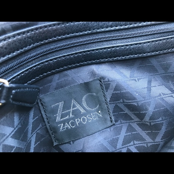 Zac Posen Womens Eartha Iconic Leather Satchel Shoulder Hand Bag Purse. - Picture 8 of 10